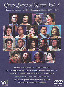 Великие оперные певцы - Часть 3 / Great Stars of Opera - "From Bell Telephone Hour Vol.3" [2000 г., Классика, Опера, DVDRip]
