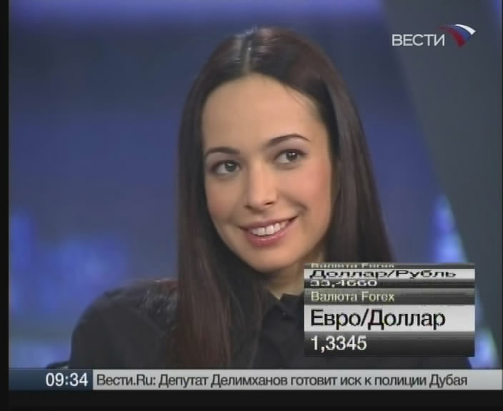 Диана Вишнева - Интервью / Diana Vishneva - Interview (Вести) [2009г., SATrip]