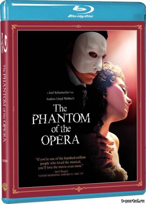 Призрак оперы / The phantom of the opera (Джоэль Шумахер / Joel Schumacher) [2004 г., мюзикл, DVDRip]