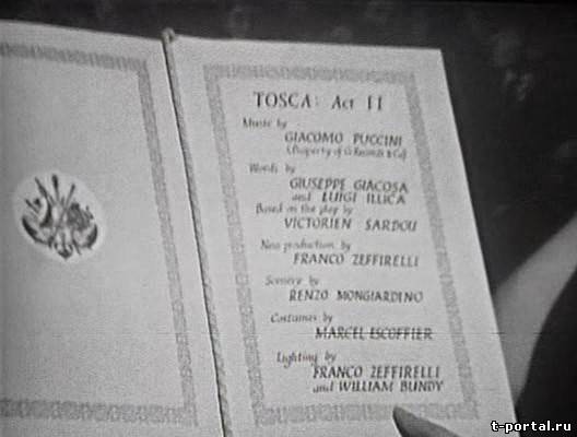 Мария Каллас - Пуччини - Тоска (2 акт) / Maria Callas-Puccini-Tosca-Covent Garden [1964 г., Опера]